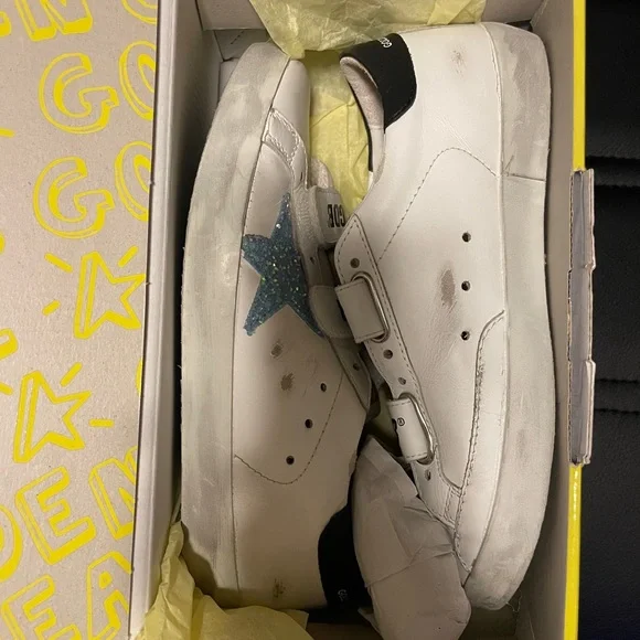 Golden Goose Velcro All-Stars-size 34